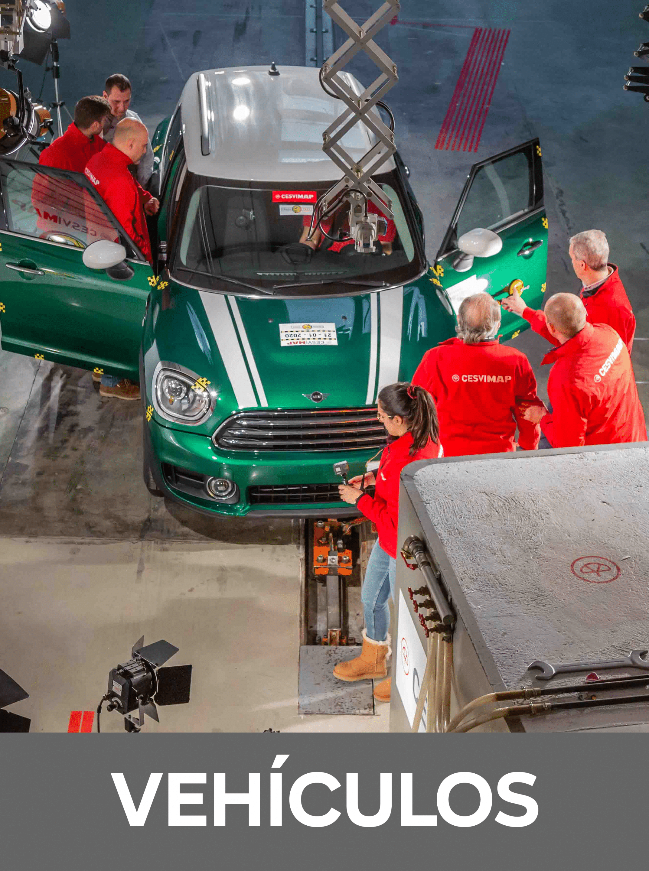 VEHICULOS Preparación de un golpe de rampa