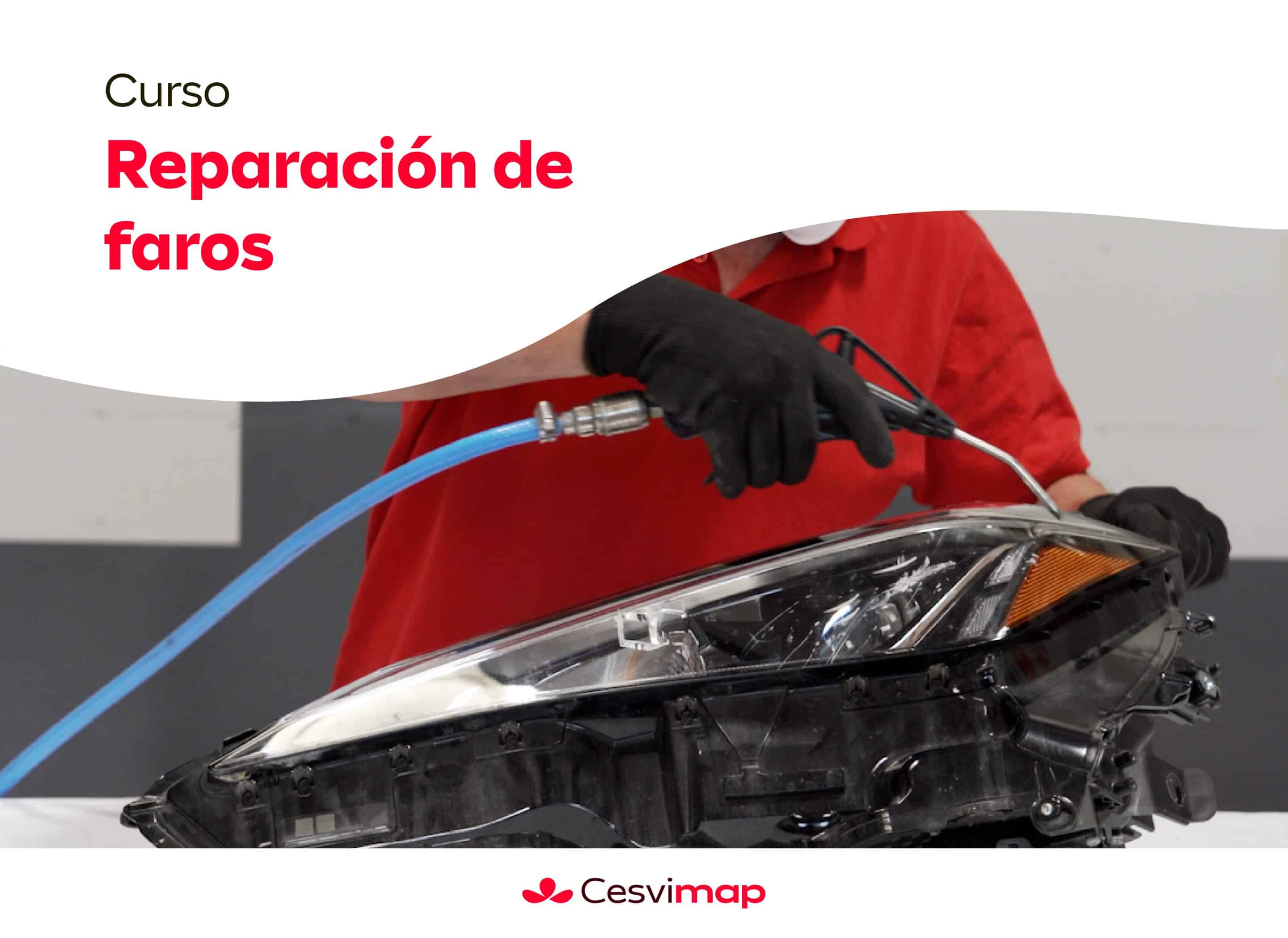 faros Operario dando el curso de vehículos industriales